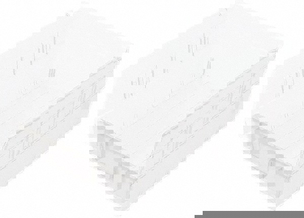 Plastic Hopper Shelf Bin: Clear